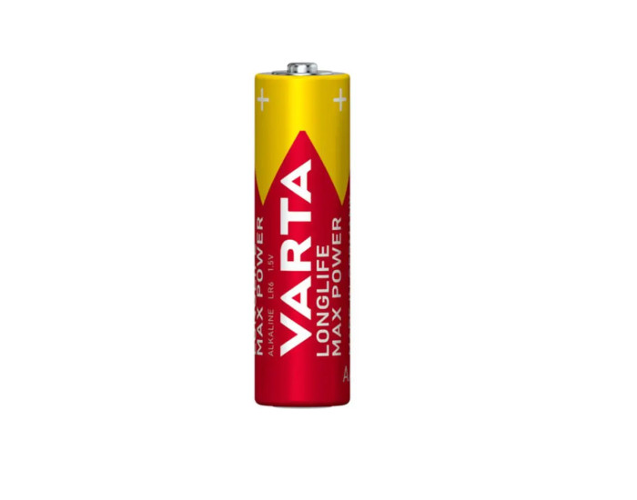 Батарейки VARTA LR6 (AA) Longlife MAX Power 8bl (ціна за 1шт)