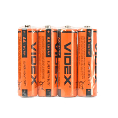 Батарейки R6 (AA) Videx 4bl (цена за 1шт)