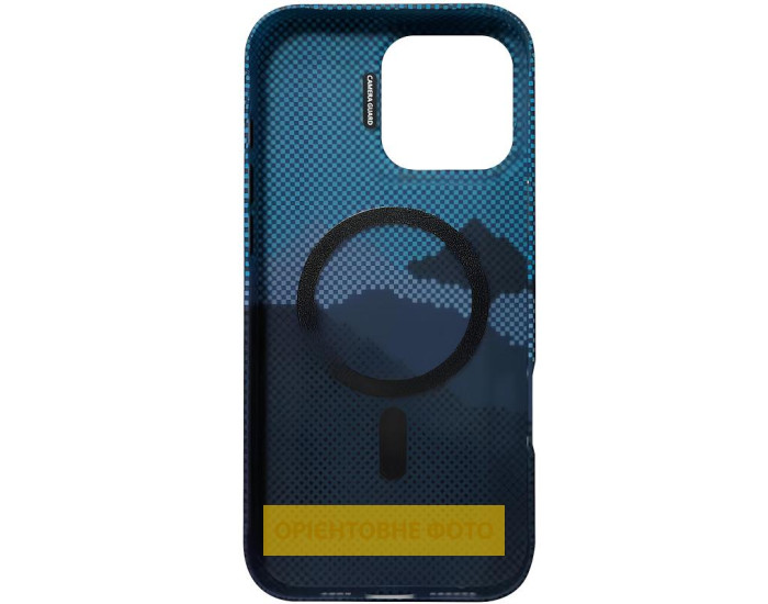 Чехол TPU Pixel Craft With Magsafe iPhone 17 Pro, Mountian Blue