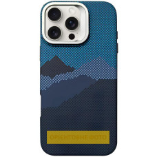 Чохол TPU Pixel Craft With Magsafe iPhone 17 Pro Max, Mountian Blue
