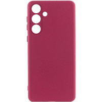 Чохол-силікон Silicone Lakshmi Full Camera Samsung S721 S25 FE. Plum