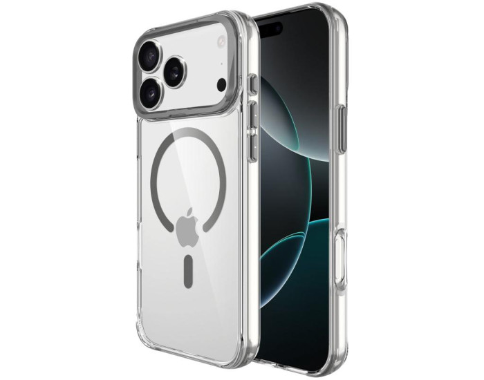 Чехол-силикон Space Case Apex with MagSafe Apple iPhone 17 Pro Max Grey
