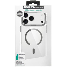 Чехол-силикон Space Case Apex with MagSafe Apple iPhone 17 Pro Max Grey