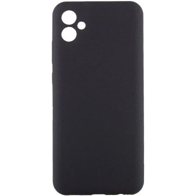 Чохол-силікон Silicone Lakshmi Full Camera Samsung A07 (Чорний / Black)