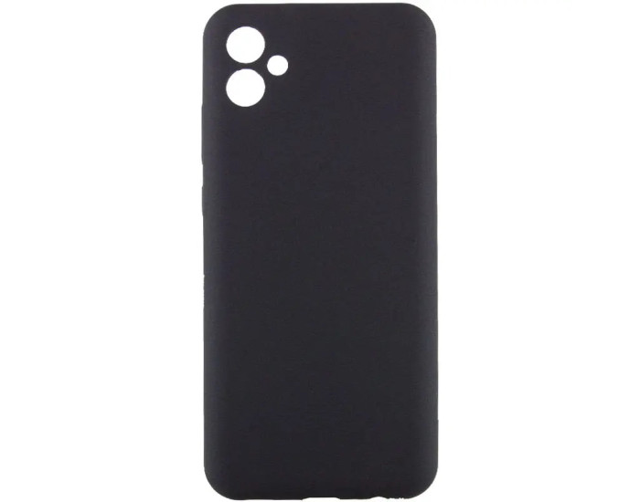 Чохол-силікон Silicone Lakshmi Full Camera Samsung A07 (Чорний / Black)