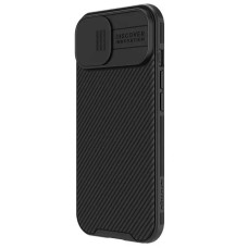 Карбоновая-накладка Nillkin Camshield Pro iPhone 15 Black