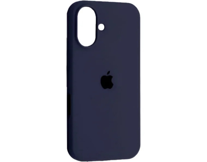 Чехол-силикон оригинал Full Soft Matte iPhone 17, Midnigth blue