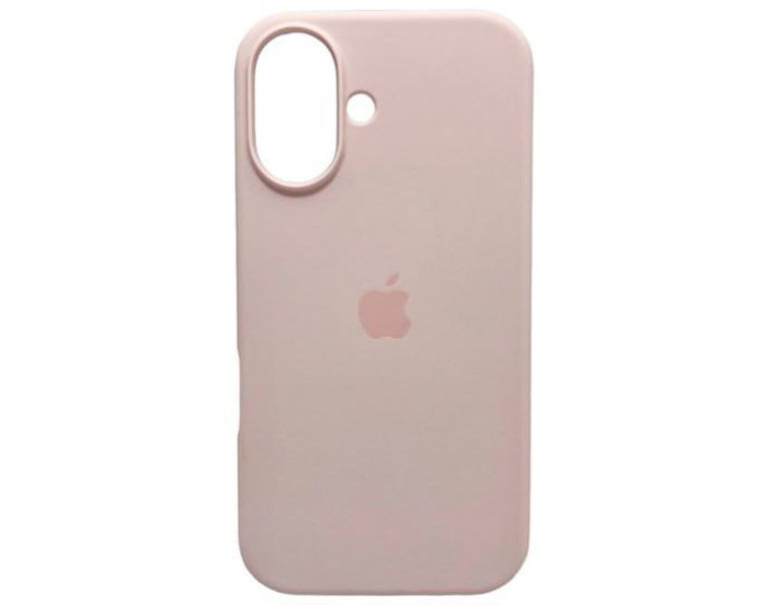 Чехол-силикон оригинал Full Soft Matte iPhone 17, Chalk pink