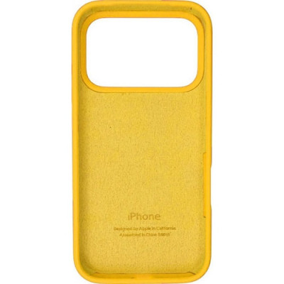 Чохол-силікон Case Full Protective iPhone 17 Pro Max (Yellow)