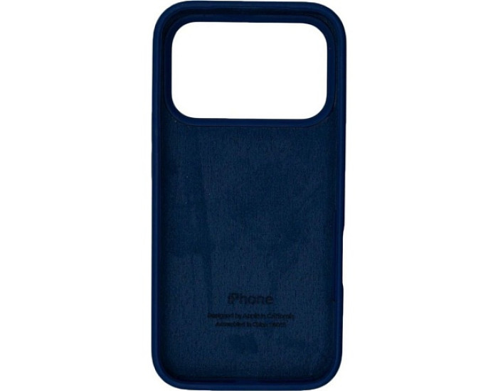 Чехол-силикон оригинал Case Full Protective iPhone 17 Pro Max (Midnigth Blue)