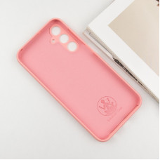 Чохол-силікон Silicone Lakshmi Full Camera Samsung A54 5G A546 Рожевий / Pink Sand
