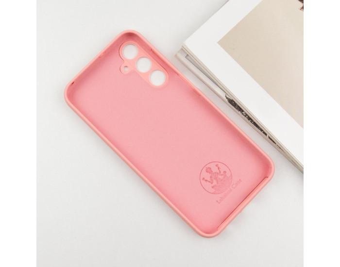 Чохол-силікон Silicone Lakshmi Full Camera Samsung A54 5G A546 Рожевий / Pink Sand