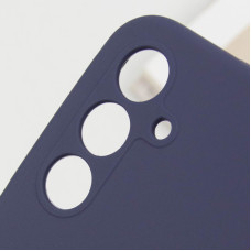 Чохол-силікон Silicone Lakshmi Full Camera Samsung A54 5G A546 Midnight blue
