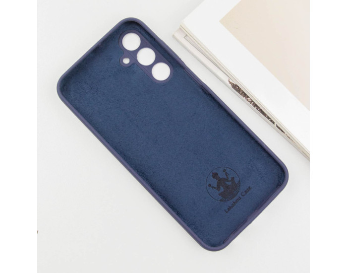 Чохол-силікон Silicone Lakshmi Full Camera Samsung A54 5G A546 Midnight blue