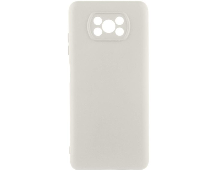 Чохол-силікон Cover Lakshmi Full Camera Xiaomi Poco X3 / X3 Pro / X3 NFC (White)