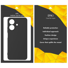 Чехол-силикон Epic TPU Full Camera  Realme Note 60 / Note 60x Black