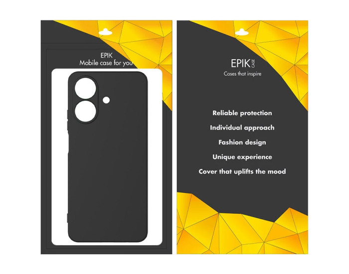 Чехол-силикон Epic TPU Full Camera  Realme Note 60 / Note 60x Black