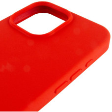 Чехол-силикон оригинал Full Soft Matte iPhone 15 Pro Max, Red