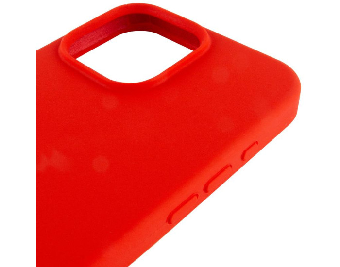 Чехол-силикон оригинал Full Soft Matte iPhone 15 Pro Max, Red