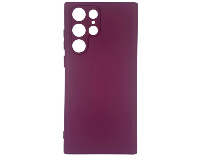 Чохол-силікон Cover Lakshmi Full Camera Samsung S908 S22 Ultra Бордовий / Marsala