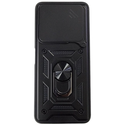 Чохол-Ударостійкий Camshield Serge Ring Xiaomi Redmi 13 4G/Poco M6 4G, чорний