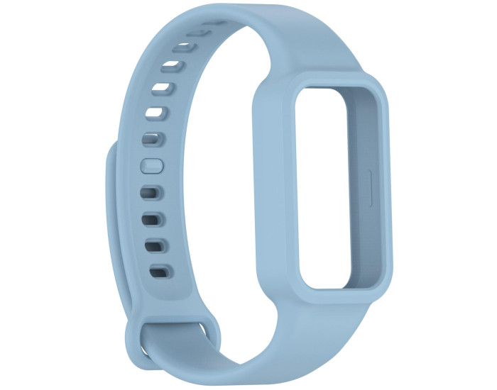 Ремешок Nylon для  Xiaomi Xiaomi Redmi Band 3/ Xiaomi Smart 9 Active, голубой