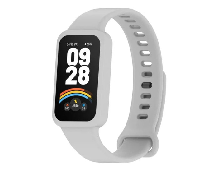 Ремешок Nylon для  Xiaomi Xiaomi Redmi Band 3/ Xiaomi Smart 9 Active, серый