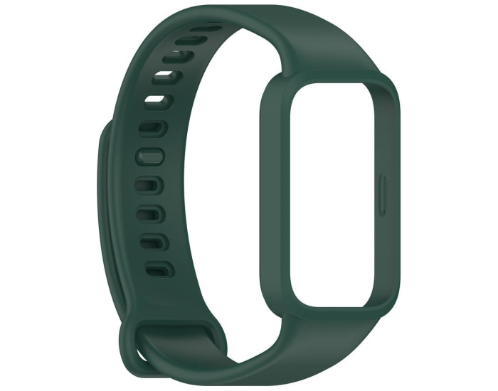 Ремешок Nylon для  Xiaomi Xiaomi Redmi Band 3/ Xiaomi Smart 9 Active, темно-зеленый