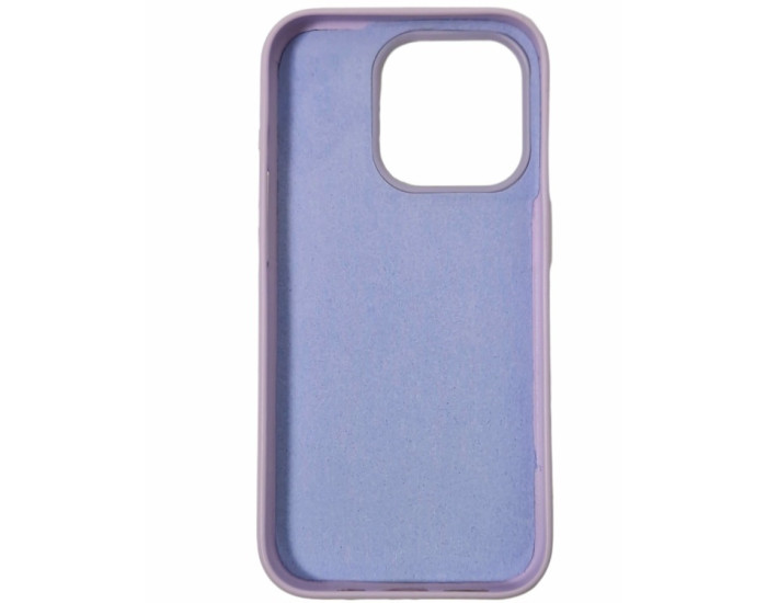 Чохол шкіряний Leather Case with MagSafe iPhone 13 Pro Max, бузковий