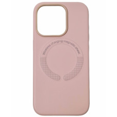 Чохол Leather Case with MagSafe iPhone 13 Pro Max, Рожевий пісок