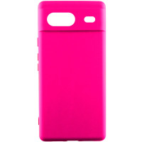 Чохол-силікон Silicone Lakshmi Full Camera With MagFit Google Pixel 8A, Barbie Pink
