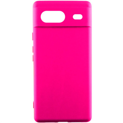 Чохол-силікон Silicone Lakshmi Full Camera With MagFit Google Pixel 8A, Barbie Pink