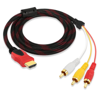 Кабель HDMI to 3RCA RGB (1.5m)