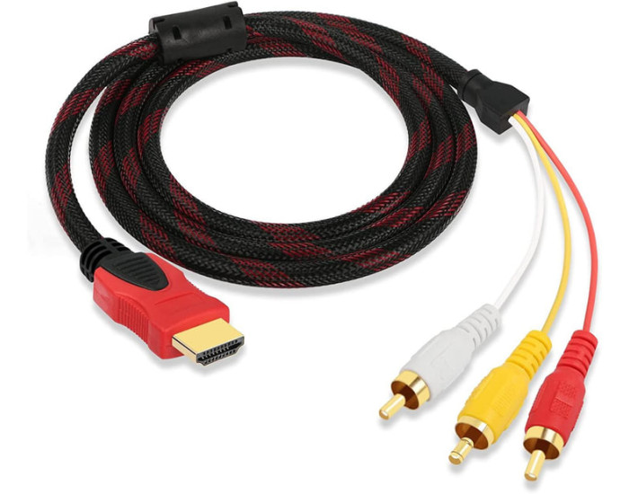 Кабель HDMI to 3RCA RGB (1.5m)