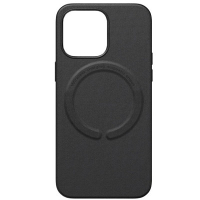 Чохол Leather Case with MagSafe iPhone 14 Black