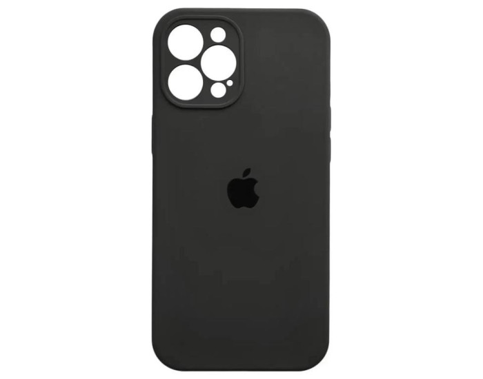 Чехол-силикон оригинал Full Camera Soft Matte iPhone 14, Dark grey