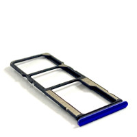 Держатель SIM-карты для Xiaomi Redmi 9T/Poco M3, синий