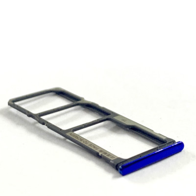 Держатель SIM-карты для Xiaomi Redmi Note 8 / Redmi Note 8T, синий