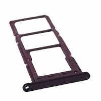 Держатель SIM-карты для Samsung A24 4G / A245, бордовый