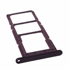 Держатель SIM-карты для Samsung A24 4G / A245, бордовый