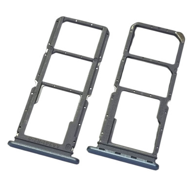 Держатель SIM-карты для Oppo A57s (CPH2385), Blue