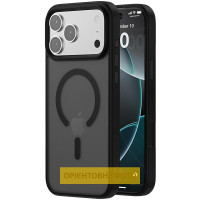 Чехол-силикон Ummi Colorful with MagSafe iPhone Air (Черный / Black)