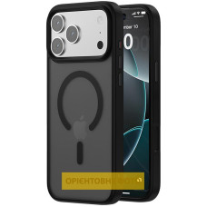 Чехол-силикон Ummi Colorful with MagSafe Apple iPhone Air (Черный / Black)