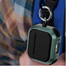 Чехол противоударный Black ed, AirPods 4, green