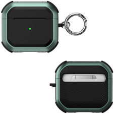 Чехол противоударный Black ed, AirPods 4, green