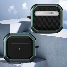 Чехол противоударный Black ed, AirPods 4, green