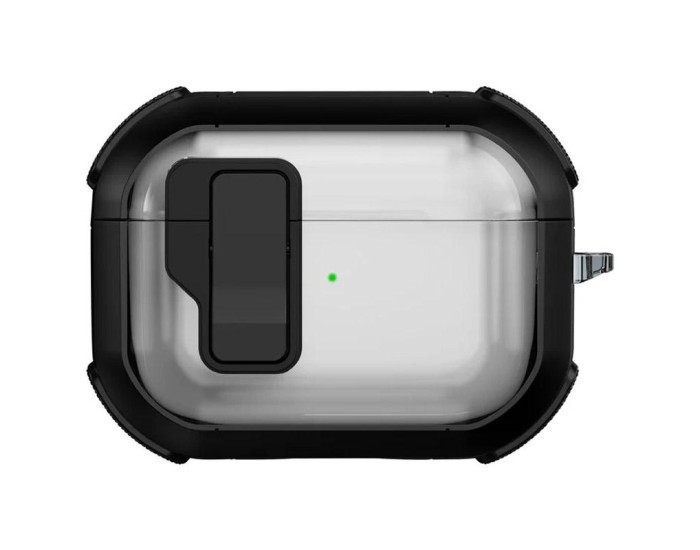 Чохол протиударний Locking Button AirPods Pro 2 / Pro, Black
