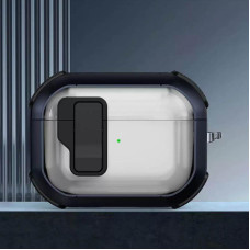 Чохол протиударний Locking Button AirPods Pro 2 / Pro, Blue
