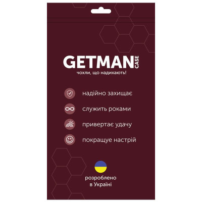 Чохол-силікон Getman Ease logo посилені кути Xiaomi 17, Прозорий