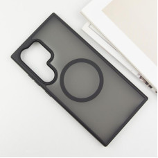 Чохол-силікон Ummi Colorful with MagSafe Samsung S25 Ultra Black